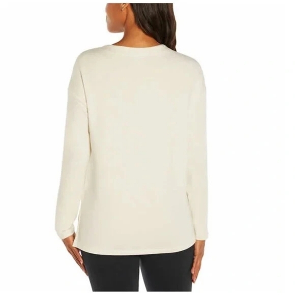 Banana Republic Cream Crew Neck Sweater Soft Knit - Picture 3 of 10